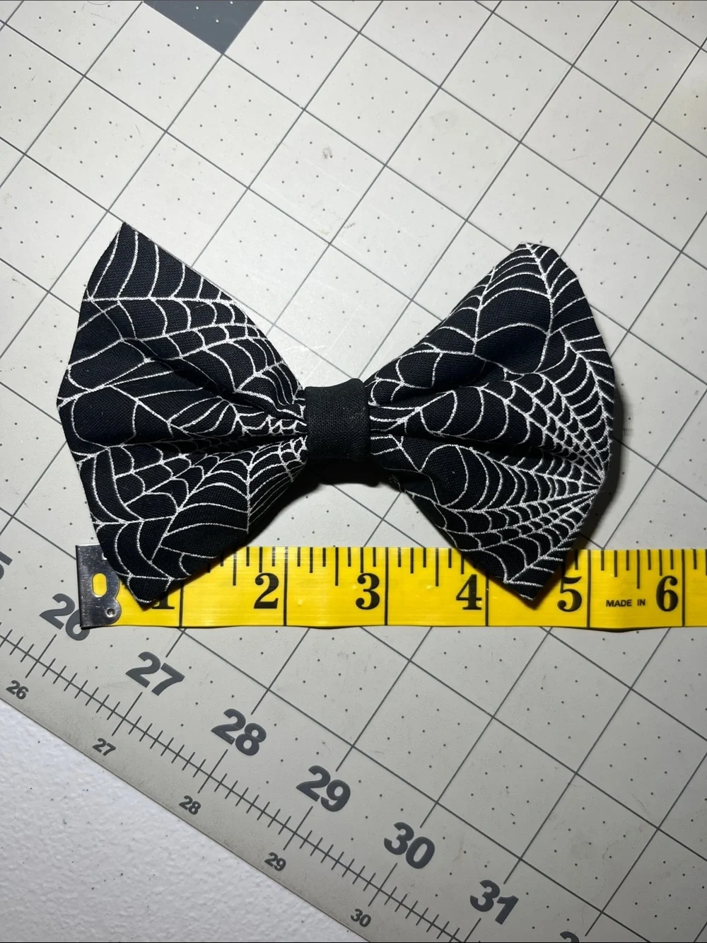 Handmade black bow